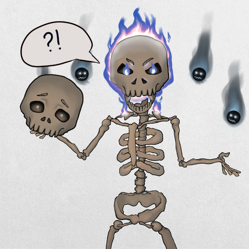 Skeleton #16 static NFT preview