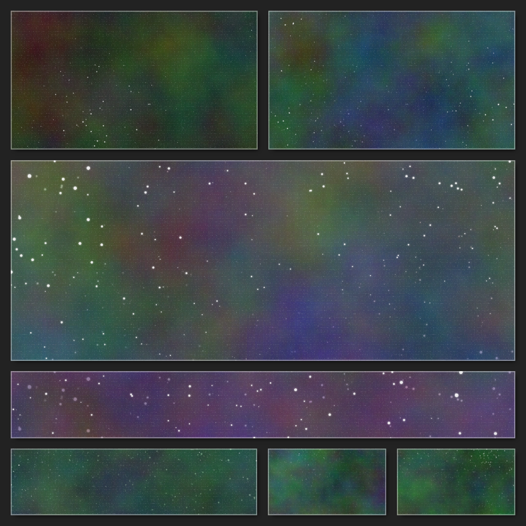 Nebula Clusters #7 static token preview