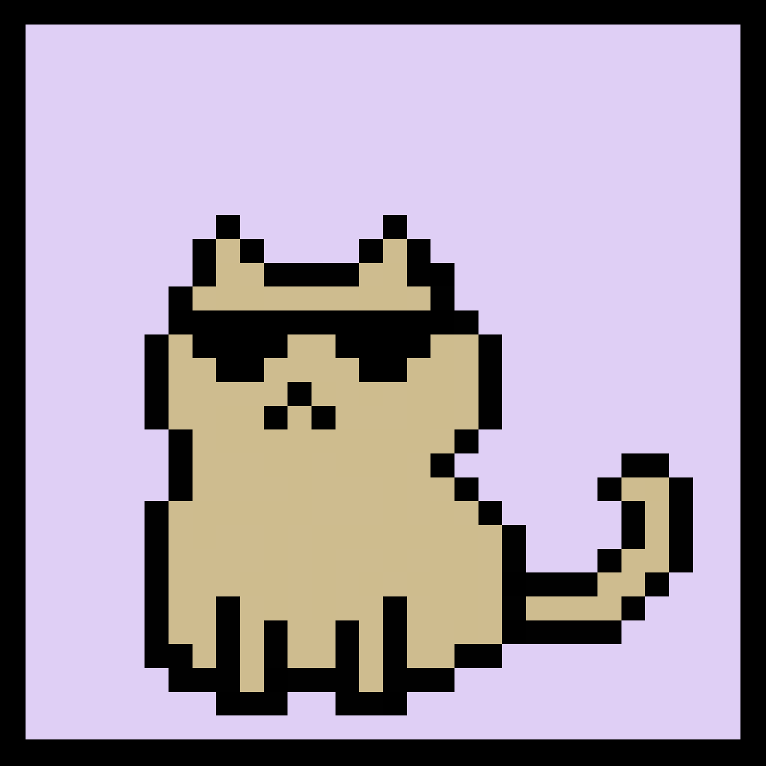 Lazy Kitties #1409 static token preview