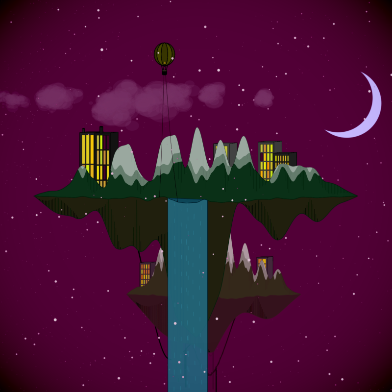 Flying Islands #22 static token preview