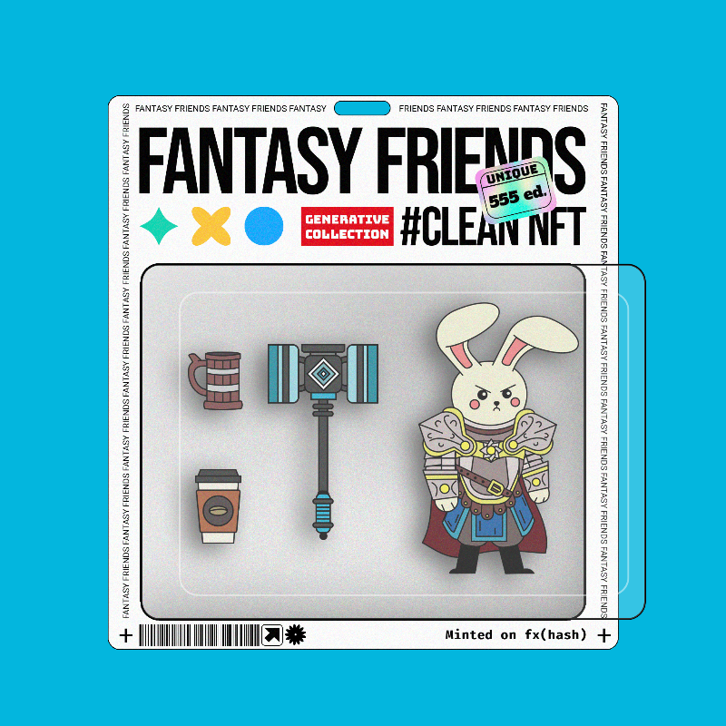 Fantasy Friends #88 static token preview