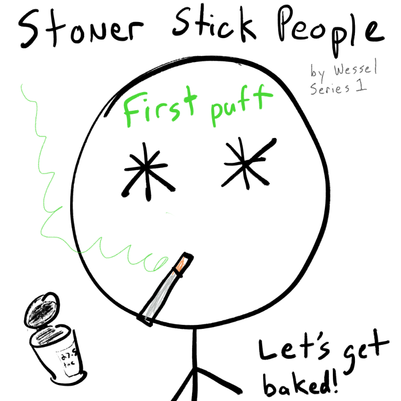 Stoner Stick People #148 static NFT preview