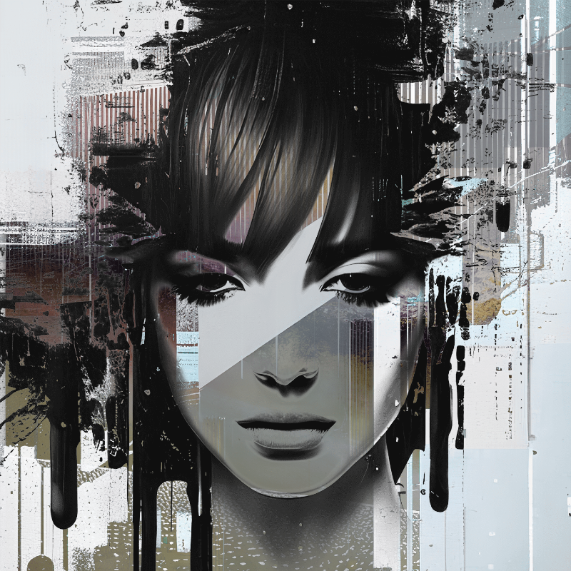 Beauty in Abstraction #1 static NFT preview
