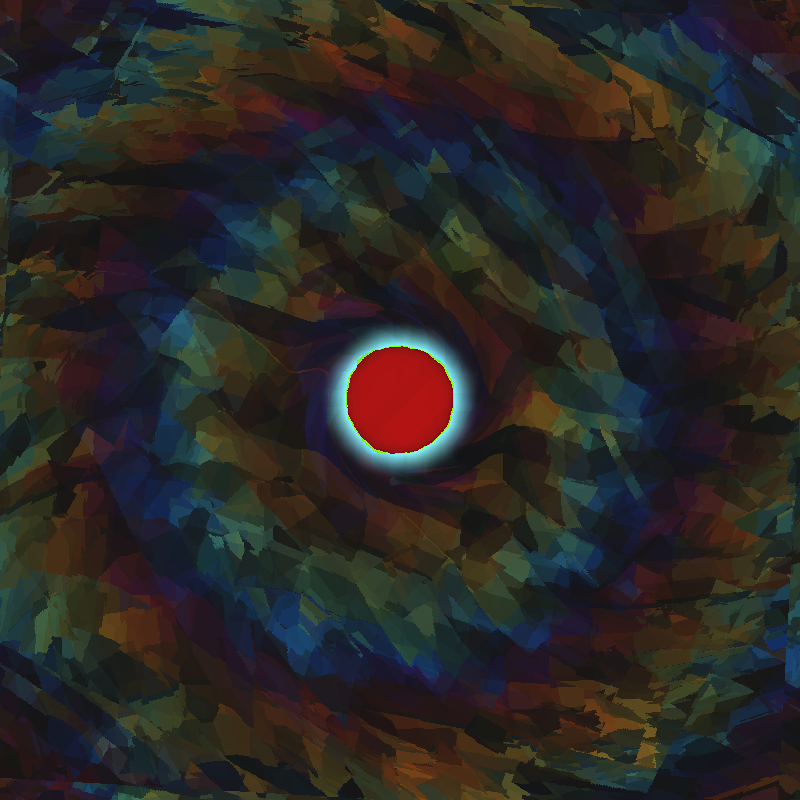 Gravitational Vortex #49 static NFT preview