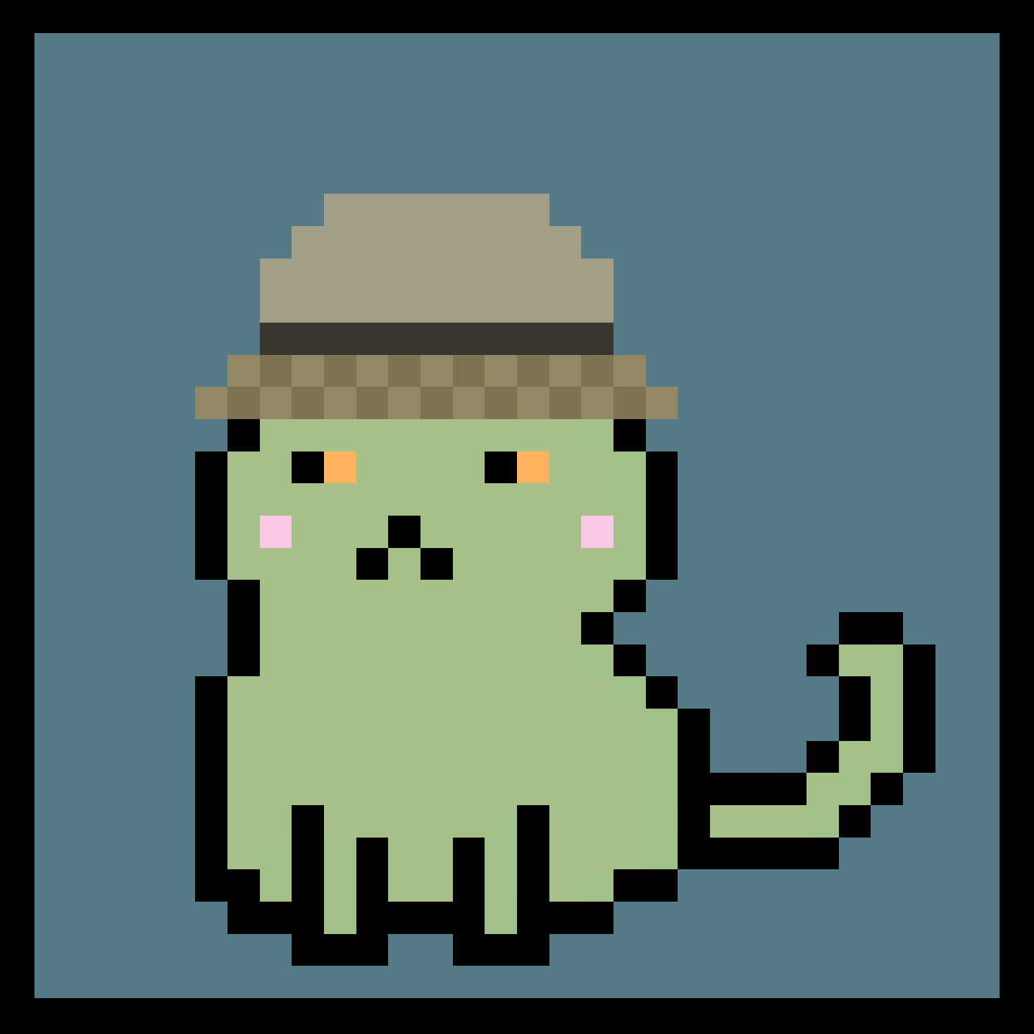 Lazy Kitties #170 static token preview