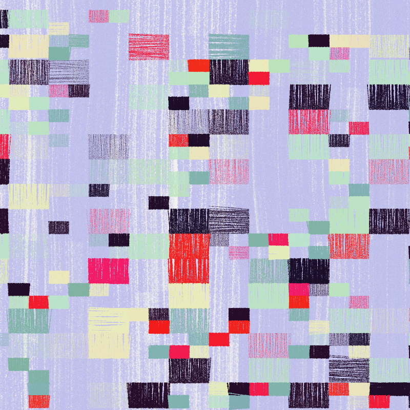 Composition #3 Patchwork Quilt #127 static token preview
