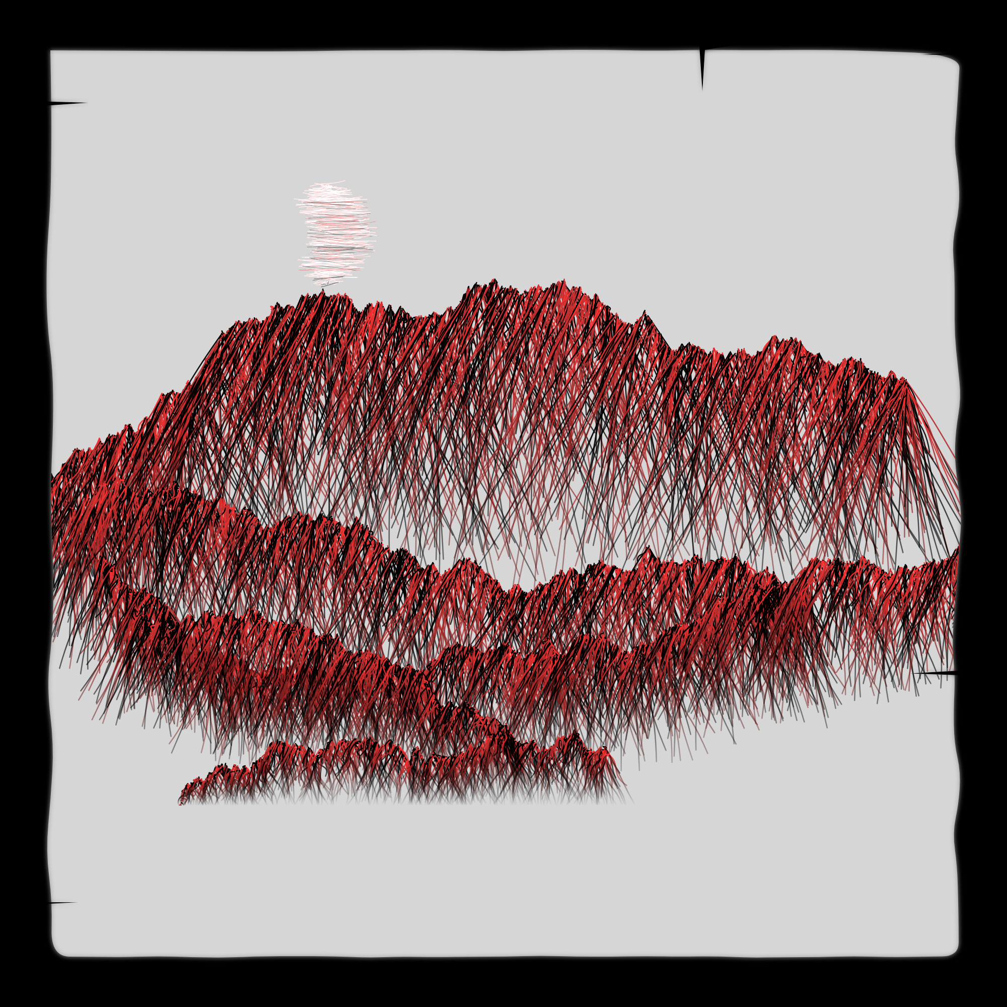 Misty Mountains #38 static NFT preview