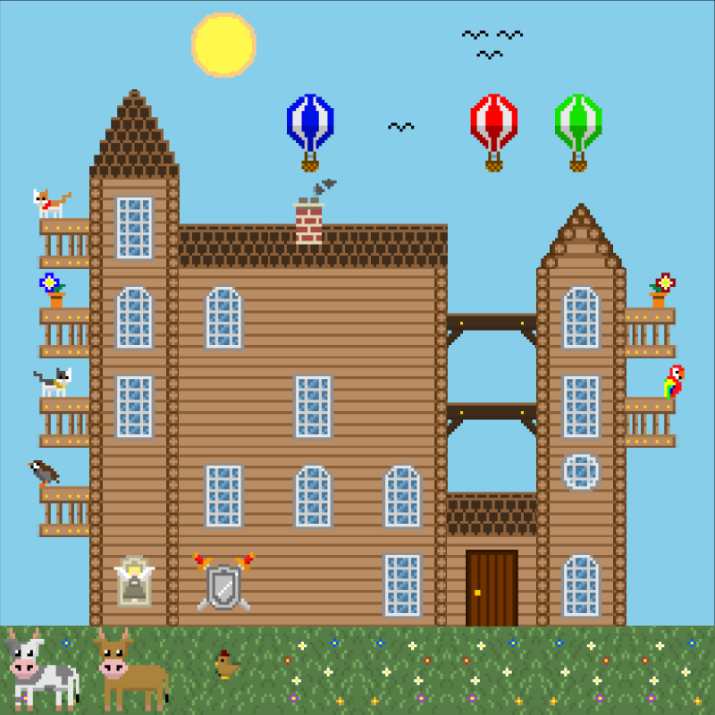 2D Mansion #964 static token preview