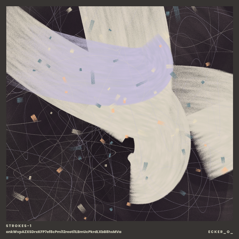 strokes-1 #12 static NFT preview
