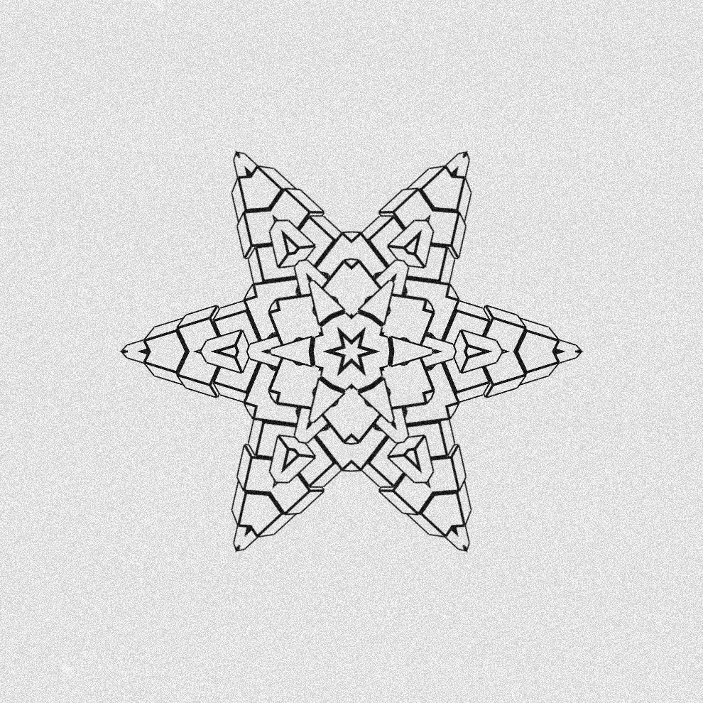 Monochrome Kaleido #491 static token preview