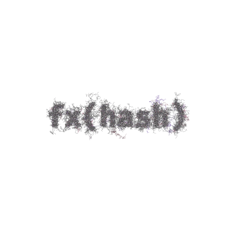 FXHASH Logo with Features #611 static token preview