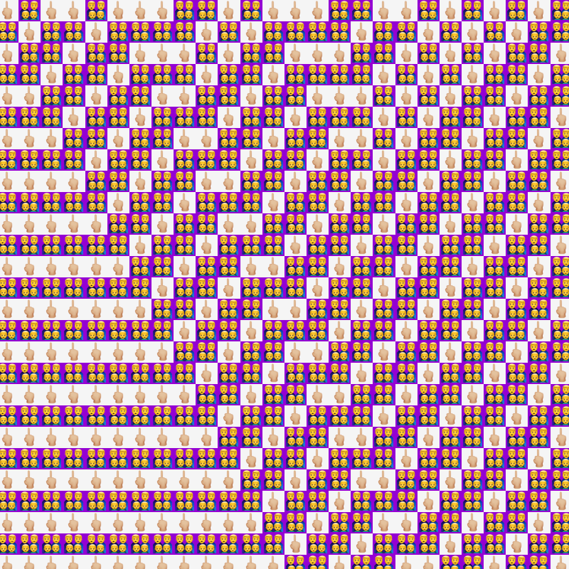 Elementary Cellular Emoji Automata #96 static token preview
