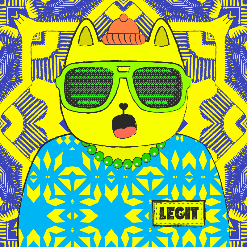 hash cats – genesis #440 static token preview