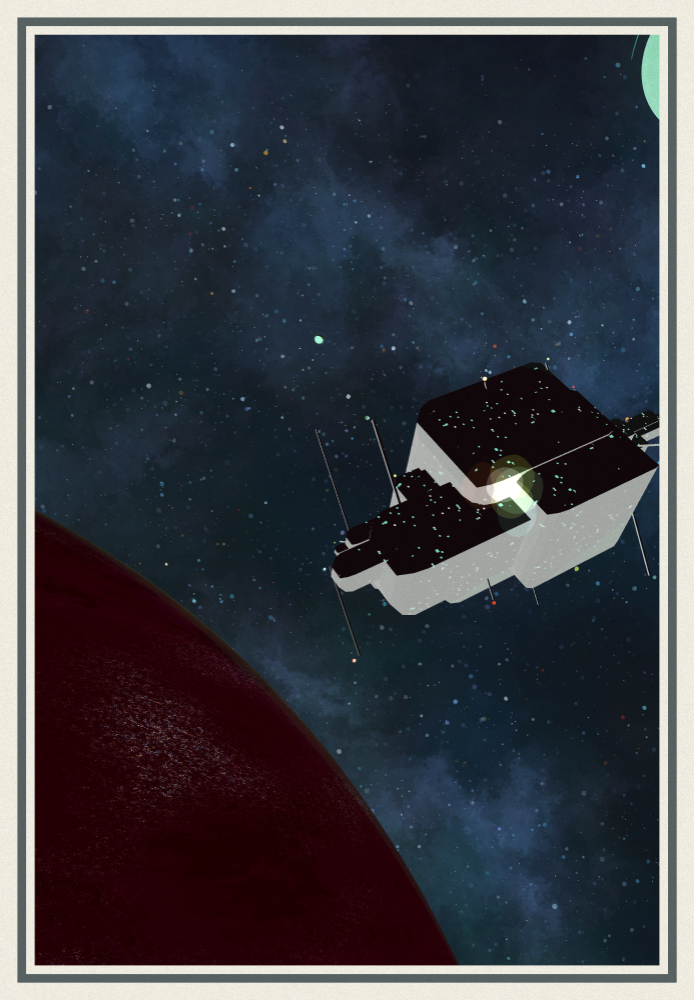 Visa to the stars #375 static NFT preview