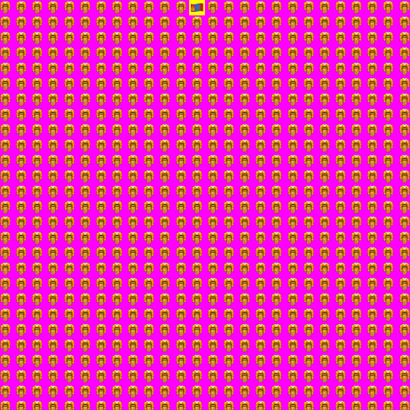 Elementary Cellular Emoji Automata #200 static token preview