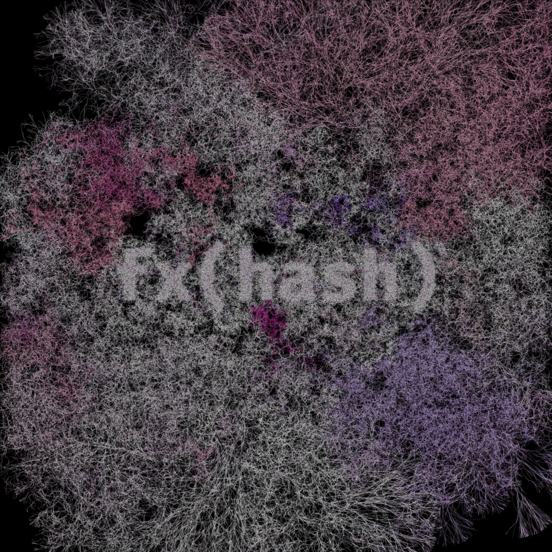 FXHASH Generative Logo #102 static token preview