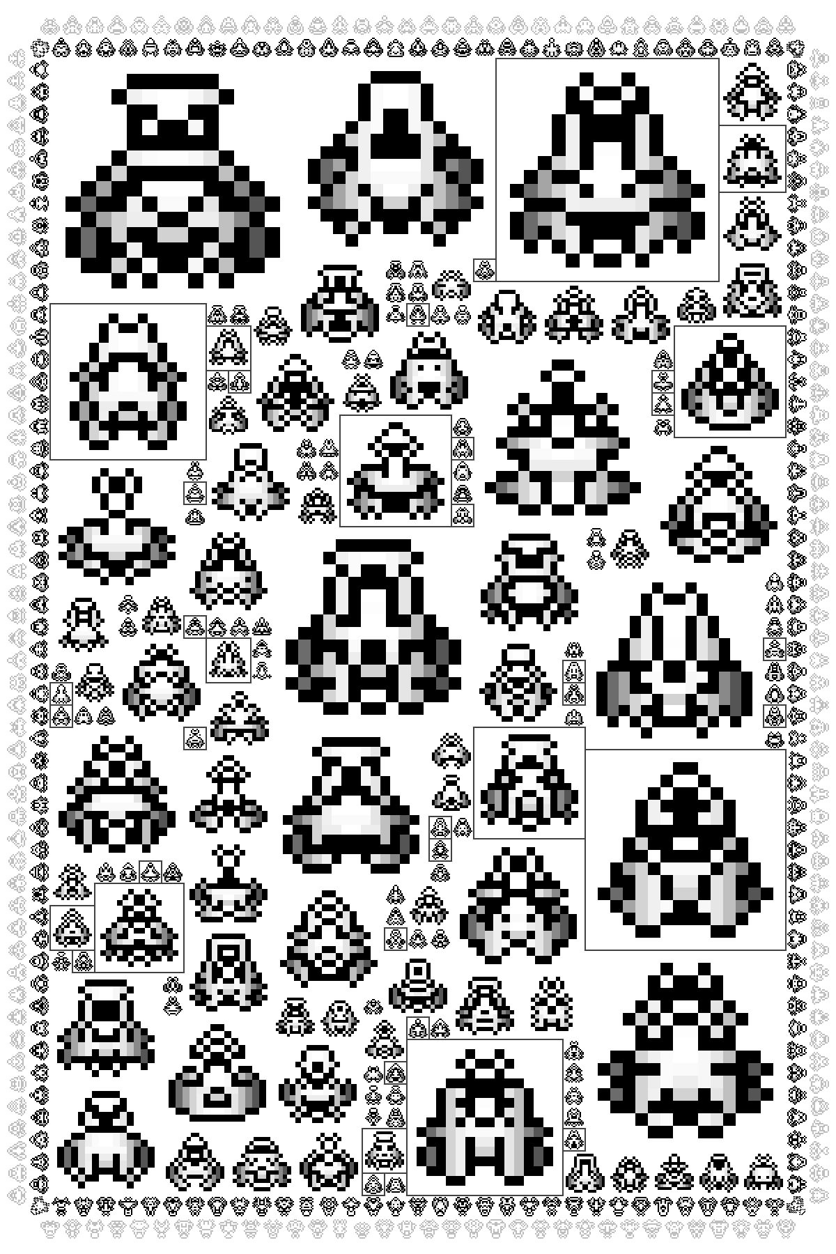 Pixel Spaceships #238 static token preview