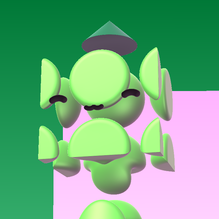 SHADER HEADZ #260 static NFT preview