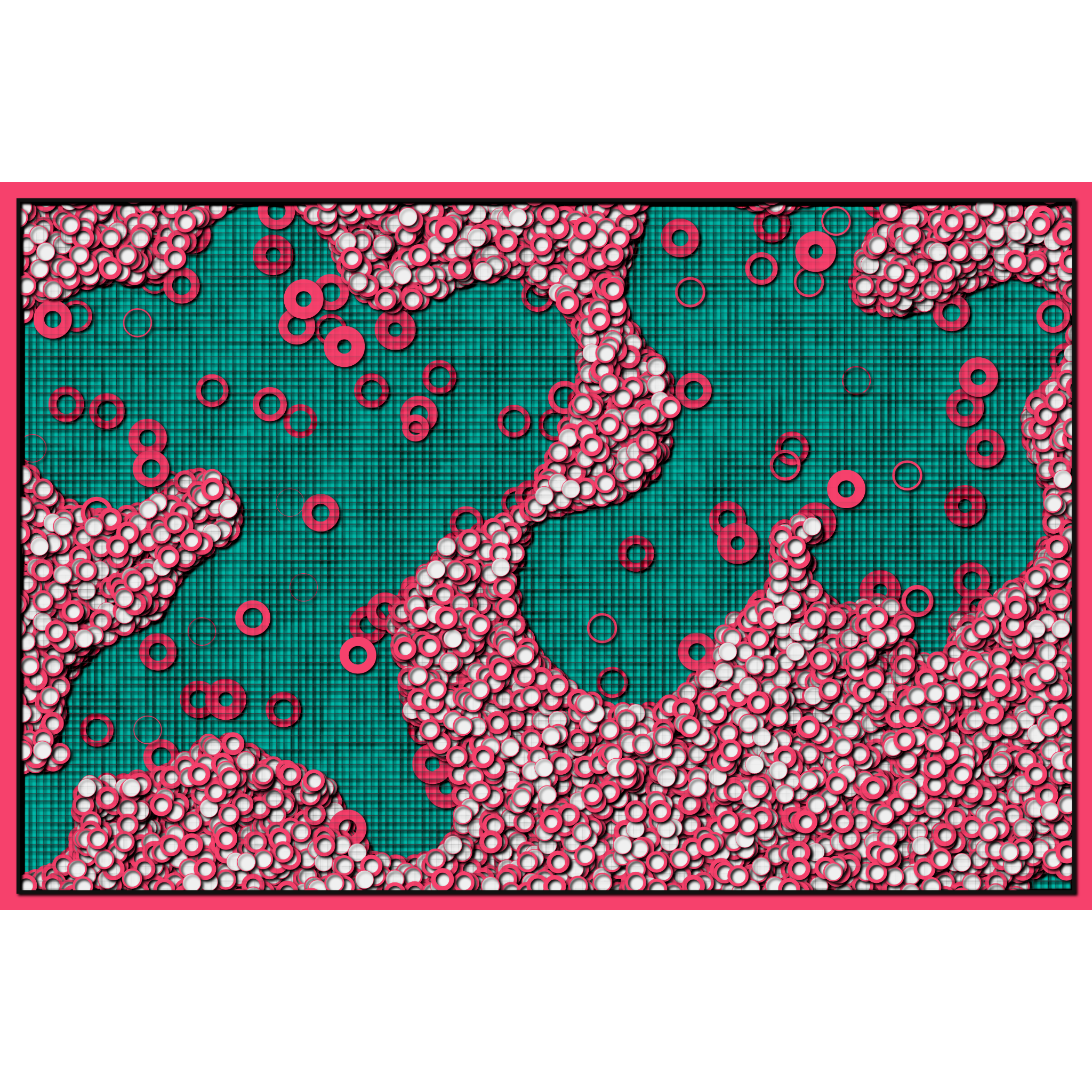 Dancing bubbles #76 static NFT preview