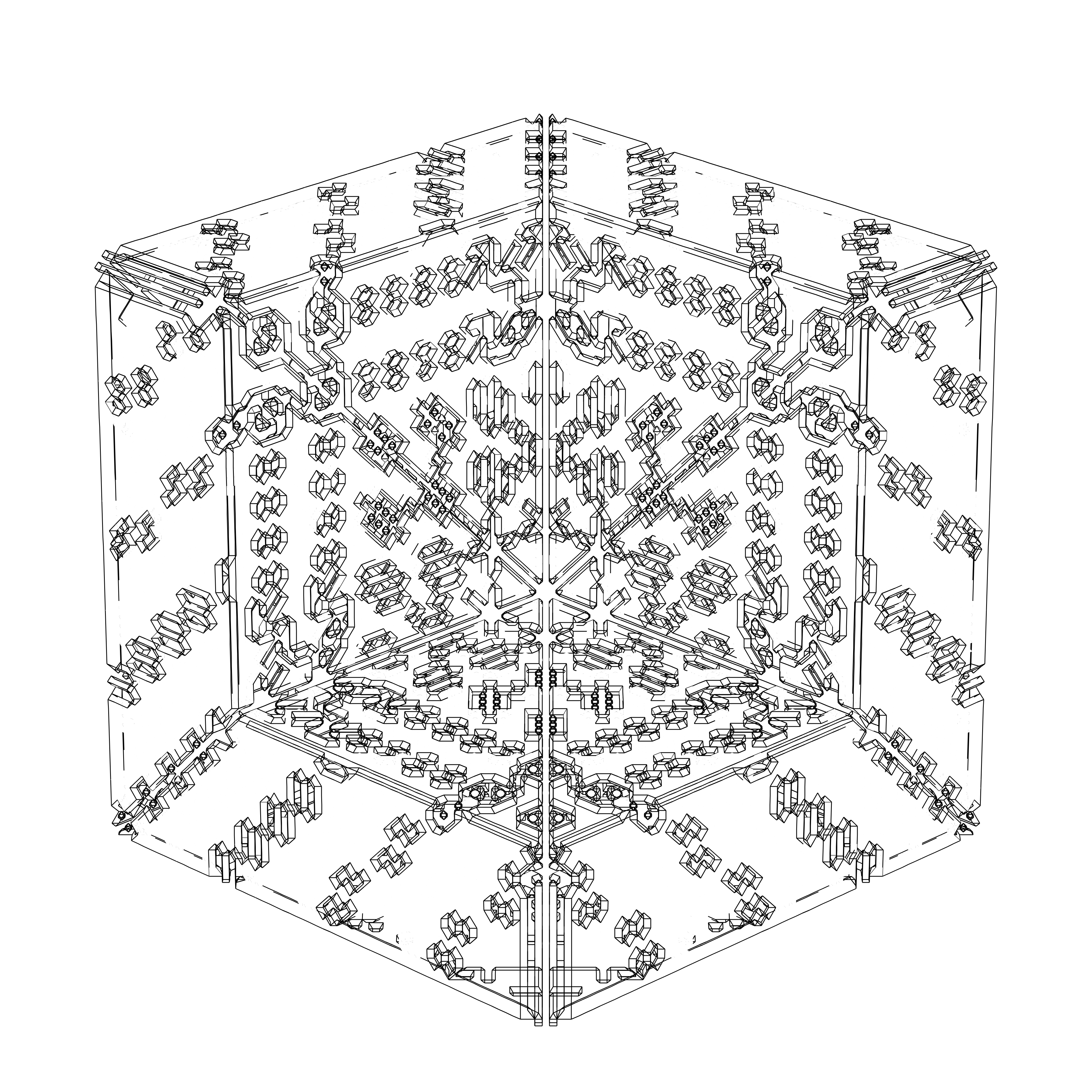 LL21 Alien Art Cube #436 static NFT preview