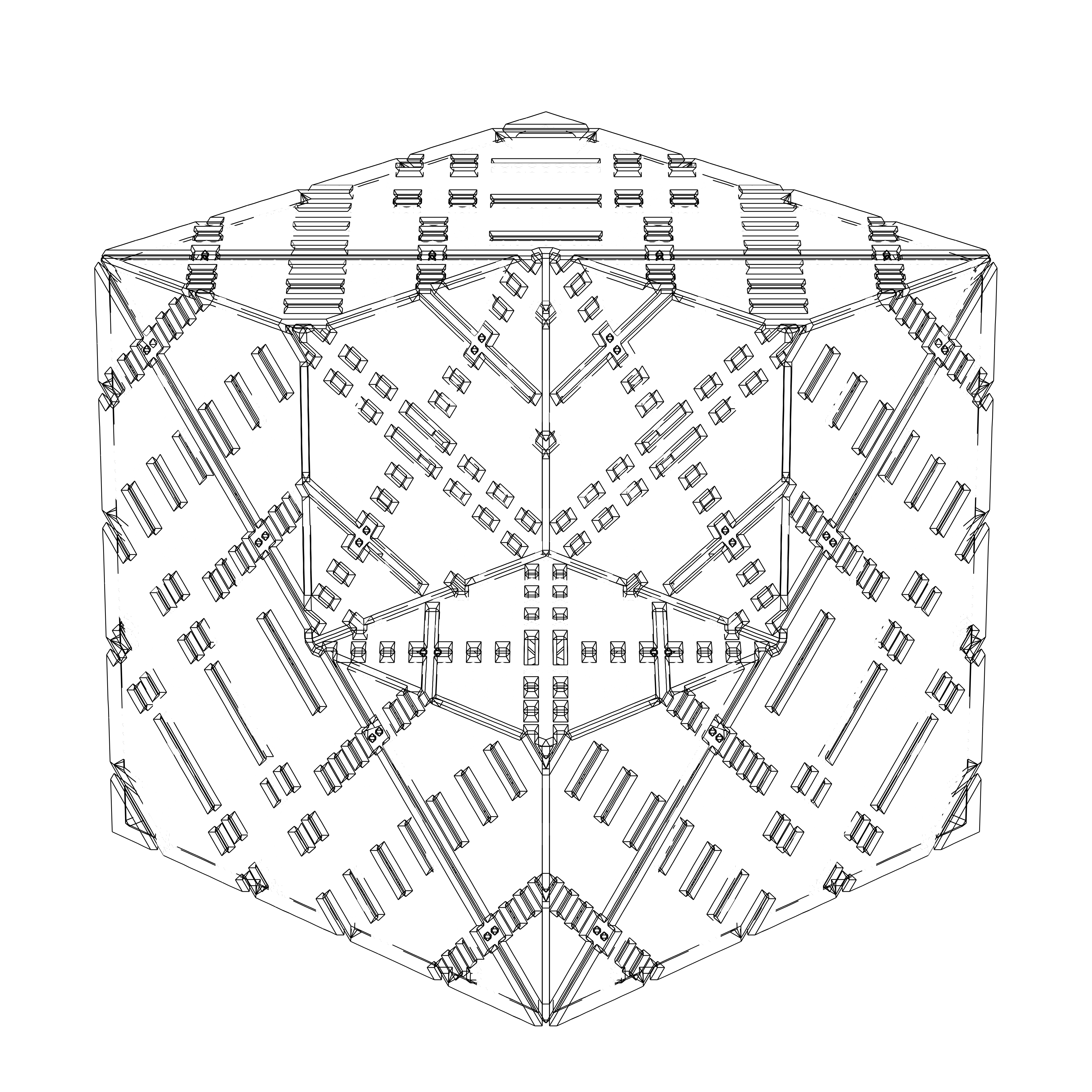 LL21 Alien Art Cube #455 static token preview