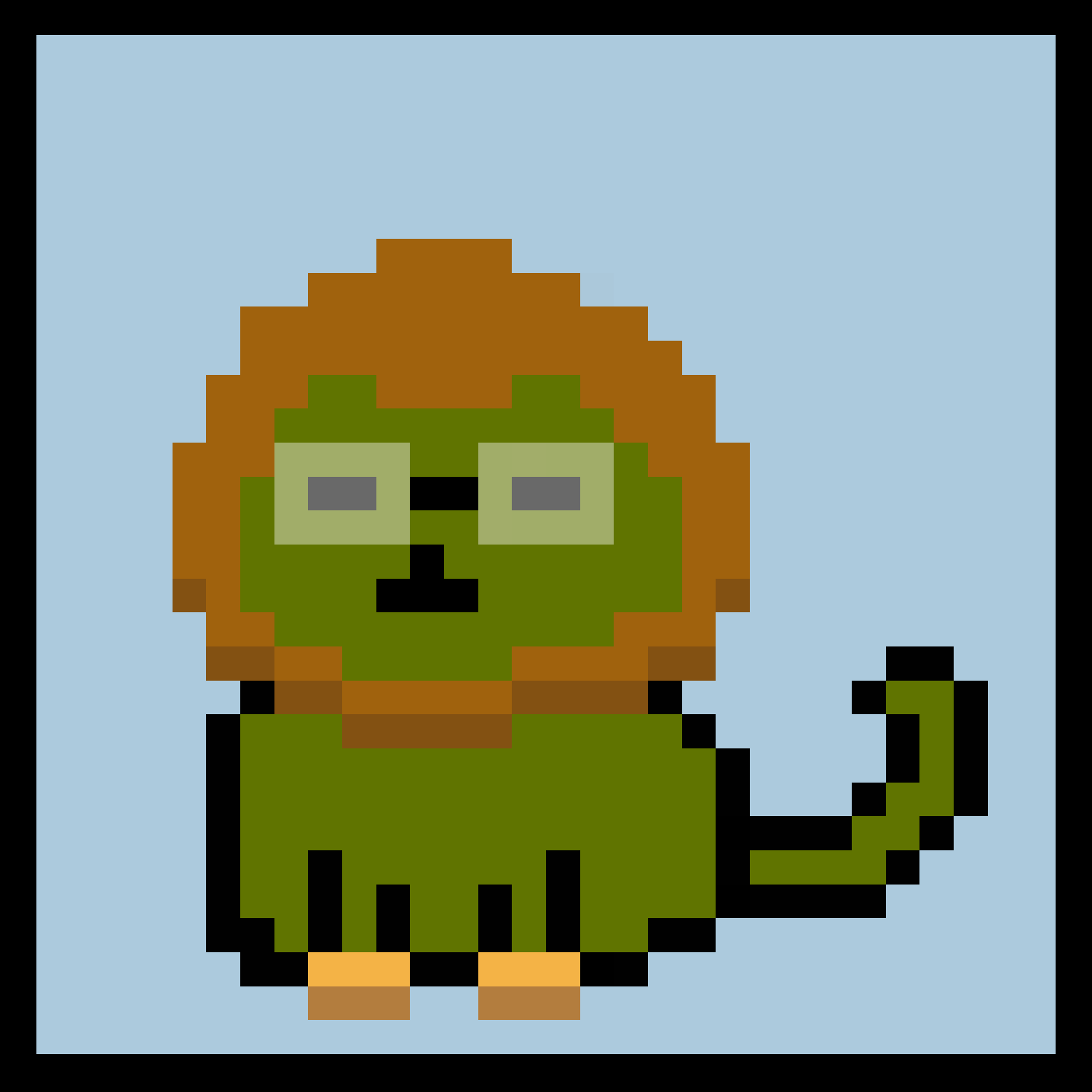 Lazy Kitties #256 static token preview