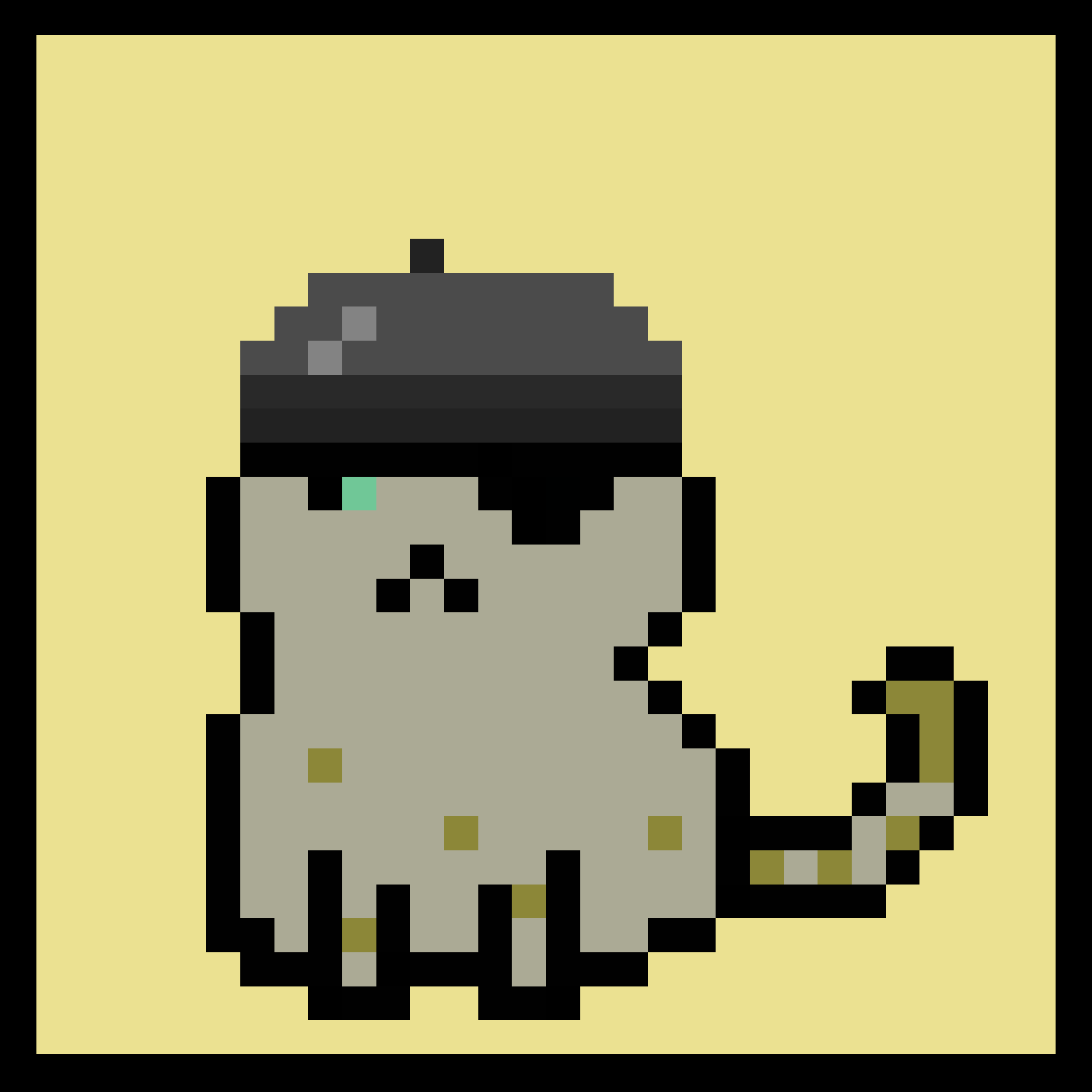 Lazy Kitties #736 static token preview