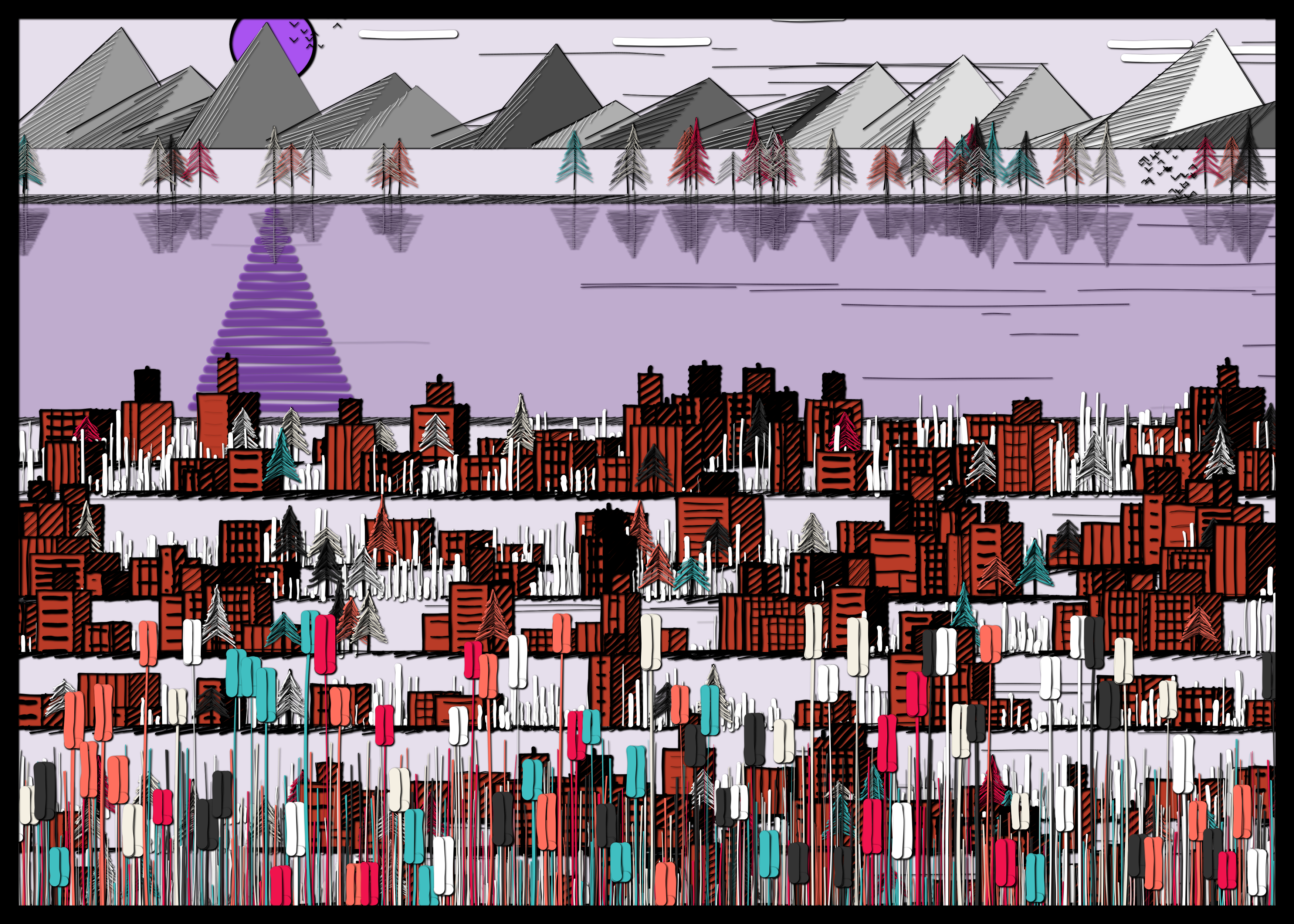 At the End of the Day #43 static NFT preview