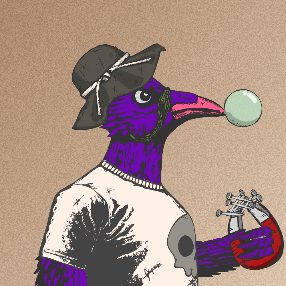 Bad Bird #35 static token preview