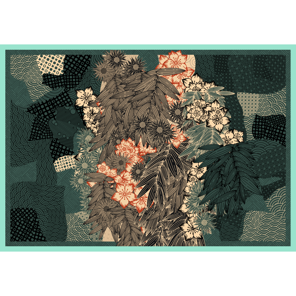 Bustling Bright #95 static NFT preview