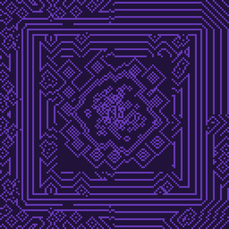 Tegodego Flow Maps Generator #229 static NFT preview