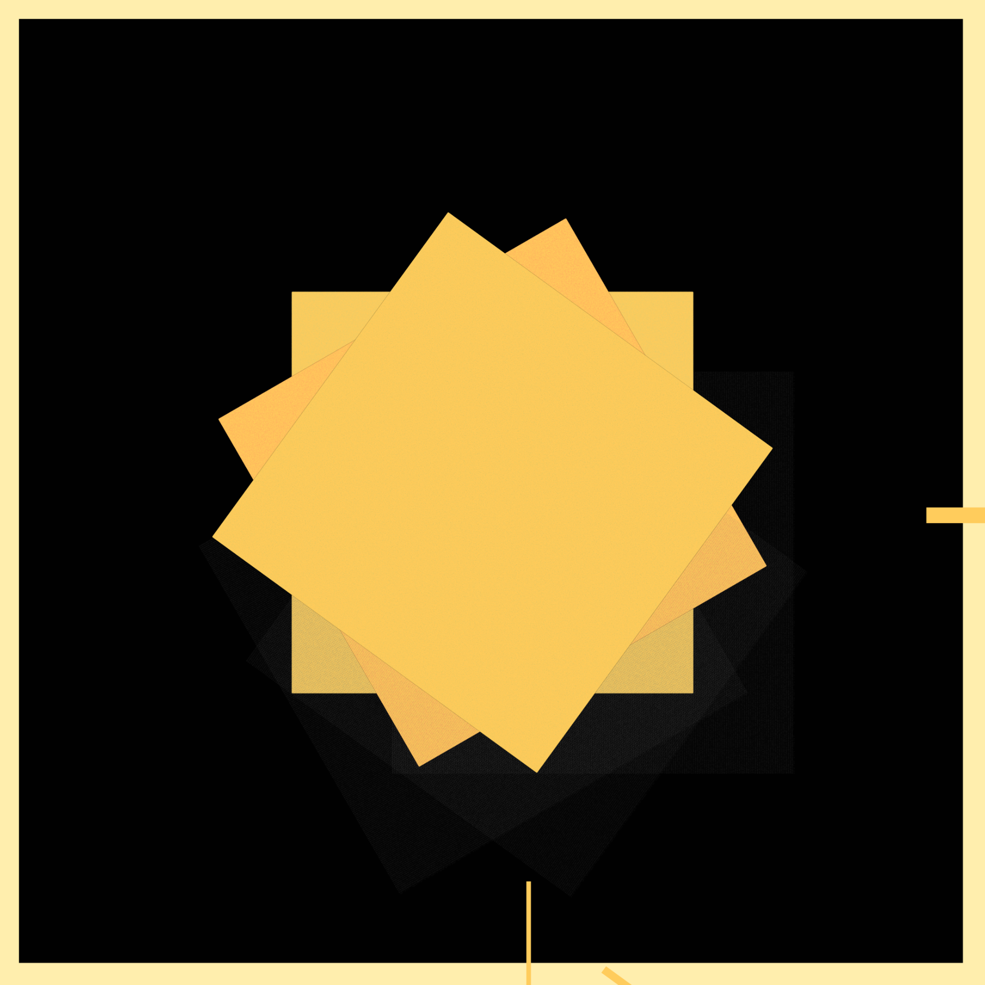 Non-objective Cliché #125 static token preview