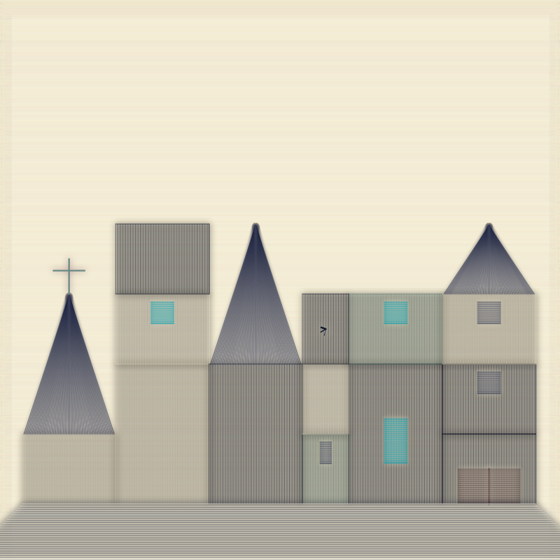 catchy cathedrals #17 static NFT preview