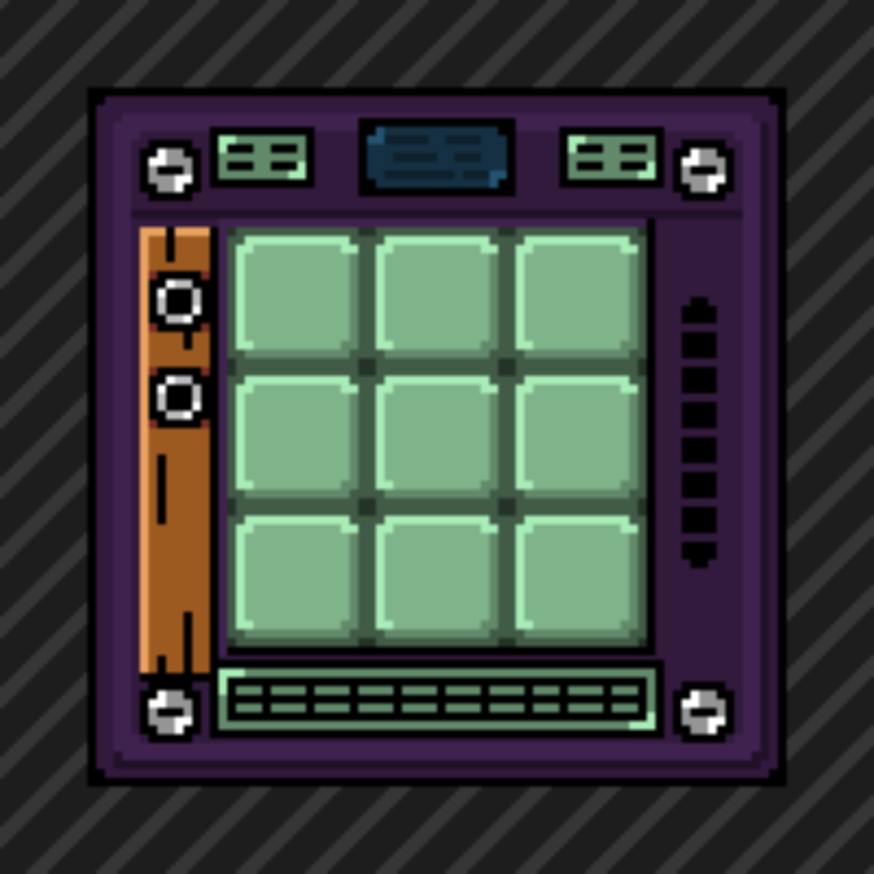 generated numpad drumpad #136 static NFT preview