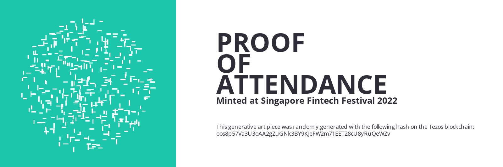 SFF2022 Proof of Attendance Token #2464 static token preview
