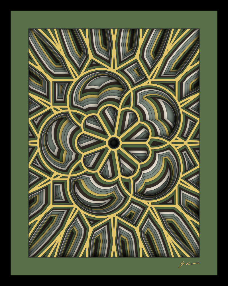 fx(mandala) #265 static NFT preview