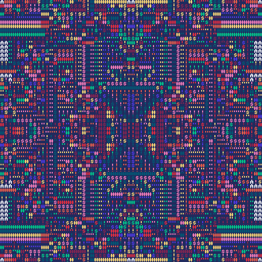 PETSCII Machine #83 static token preview