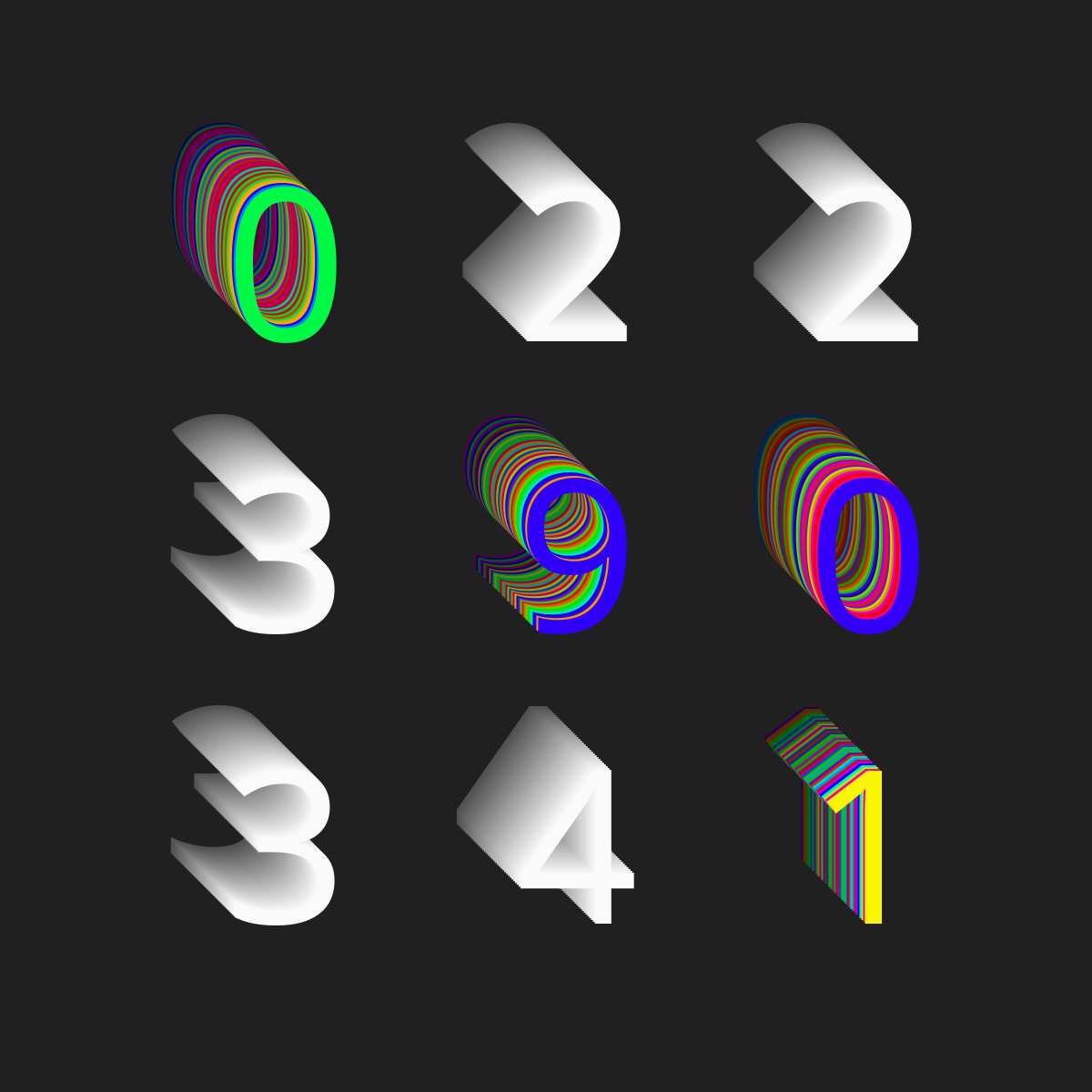 A Clock for decades #31 static NFT preview