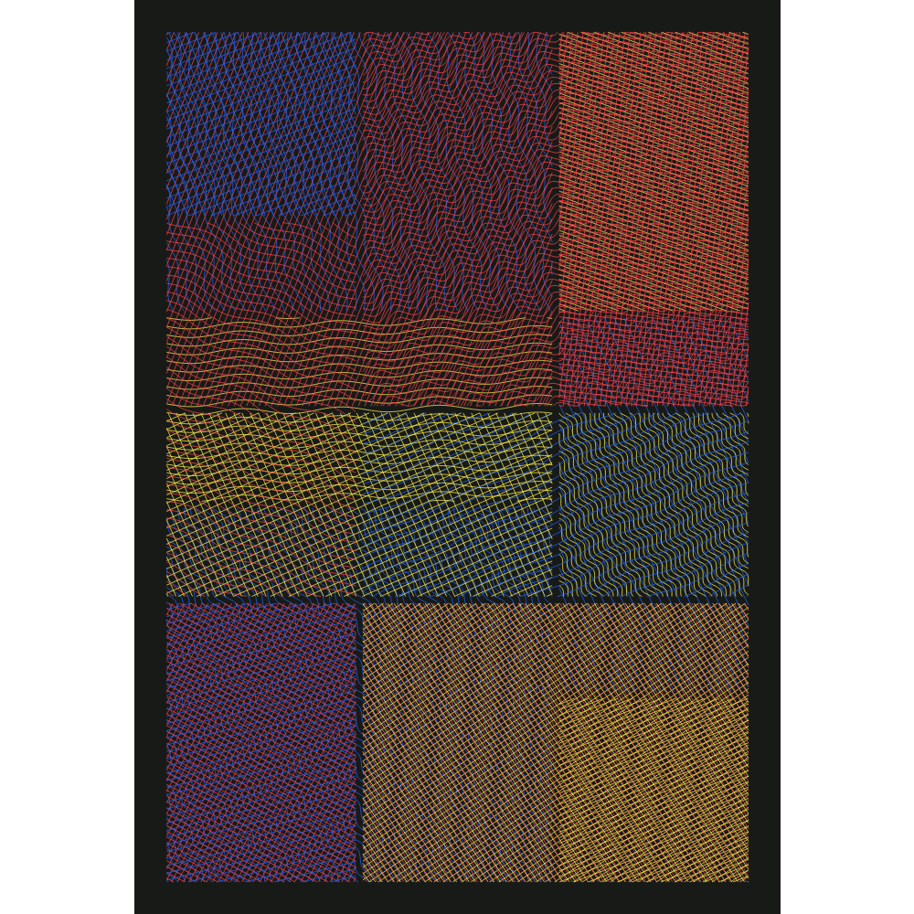 Pattern Grid Chaos #54 static NFT preview