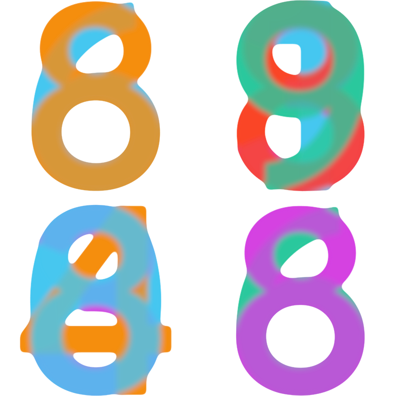 colors as numbers #4 static token preview