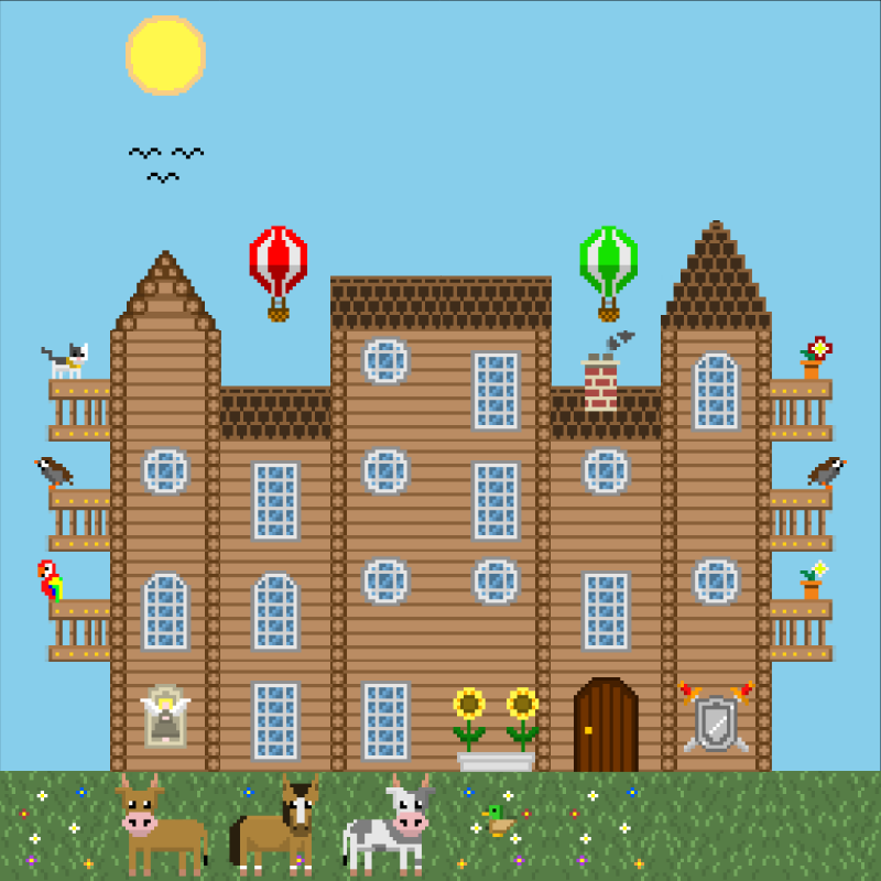 2D Mansion #512 static token preview