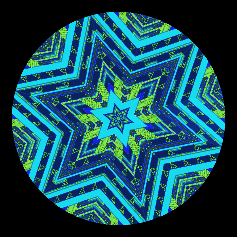 Binary kaleidoscope #40 static token preview