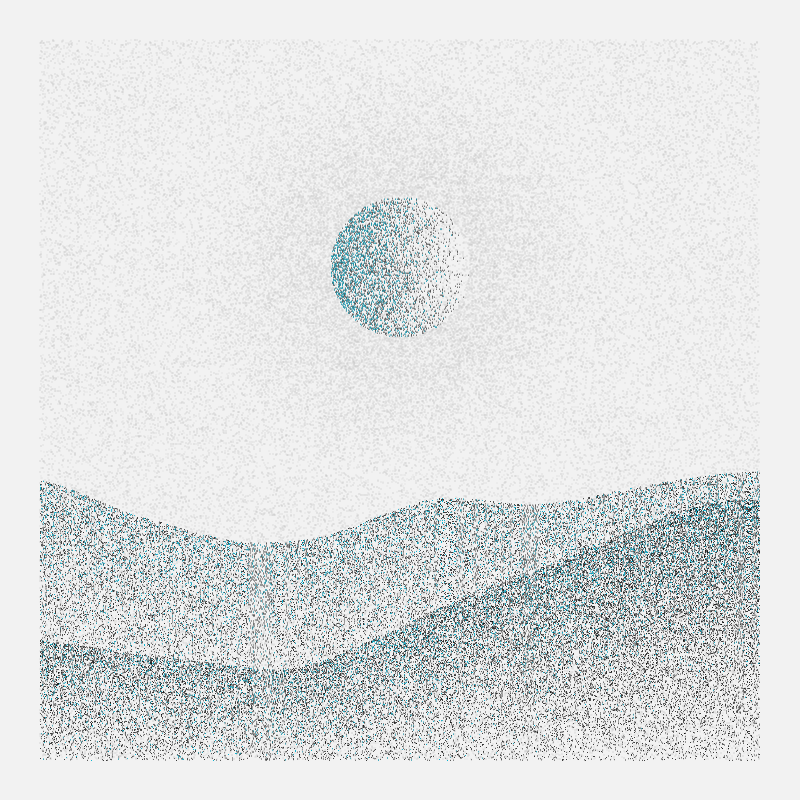 Stoned Moonscape #16 static NFT preview