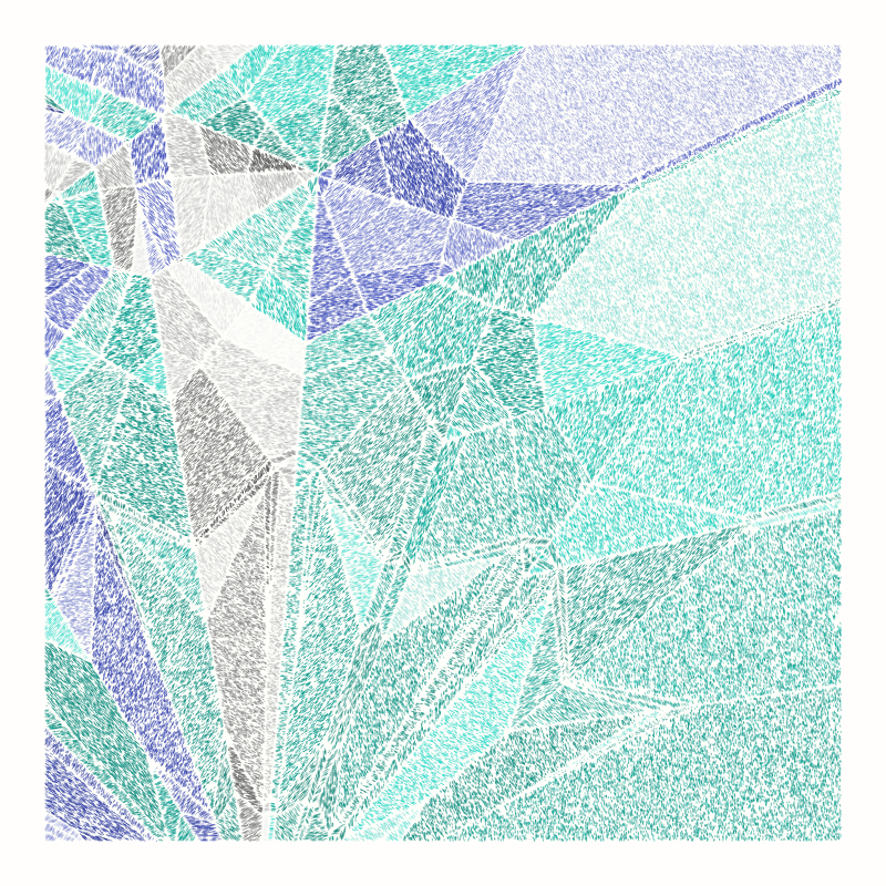 Unfolded #203 static NFT preview