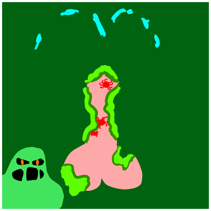 Decayed Dickgenerative Art #57 static token preview
