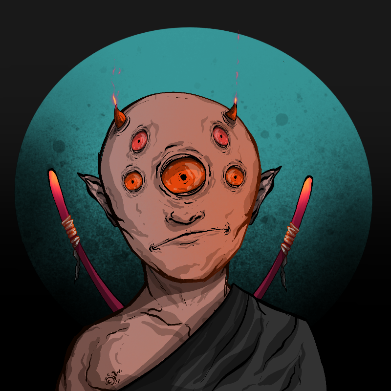 Creatures of the Dark Island #10 static token preview