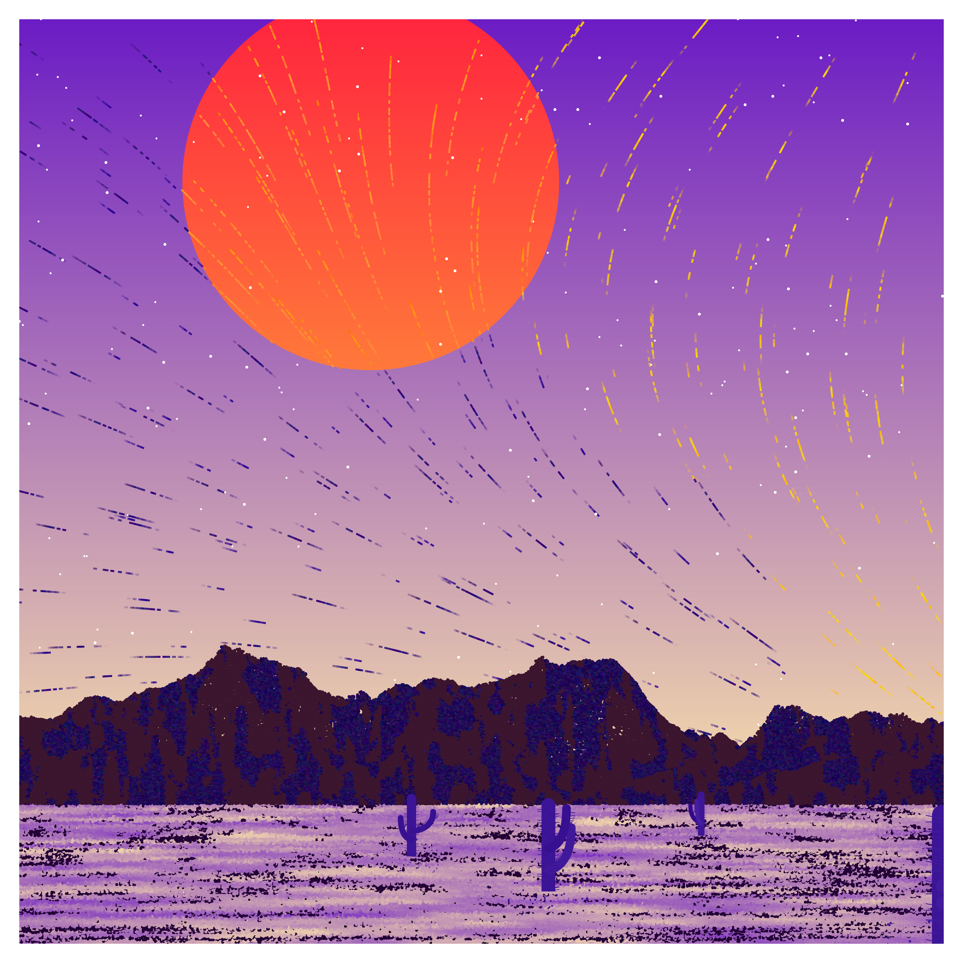 Distant Skies #93 static NFT preview