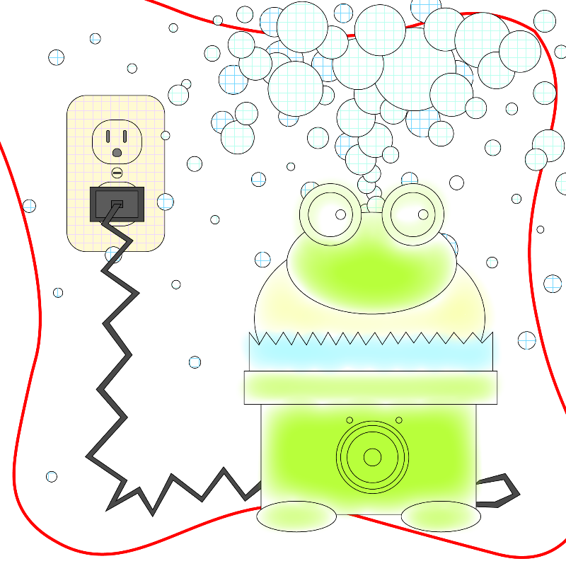 Frog Humidifier #93 static token preview