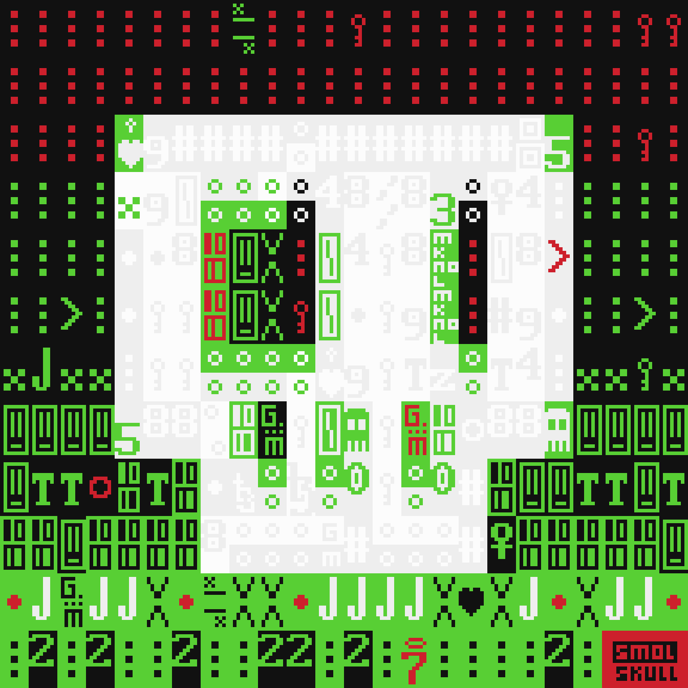 ASCII-SMOLSKULL #363 static token preview