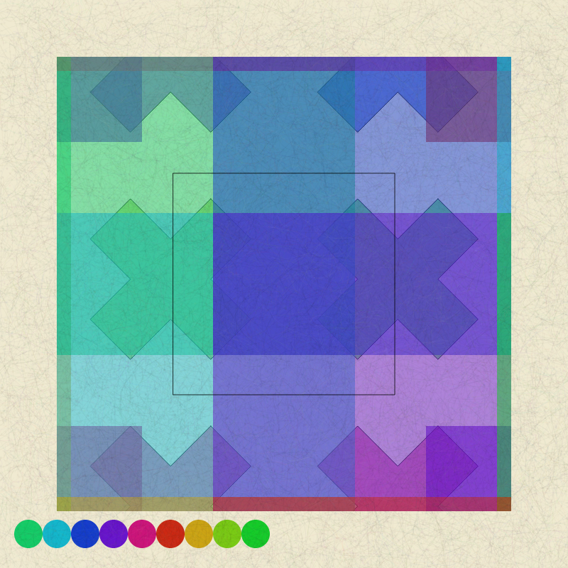 Polychromatic #120 static NFT preview